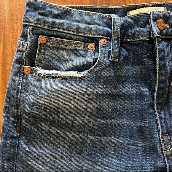 Madewell High Rise Slim Boyjean Milton Wash size 26 - Picture 7 of 16